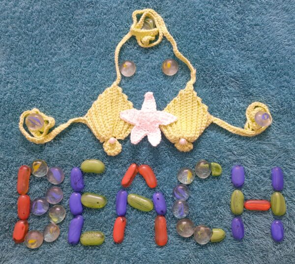 Little Mermaid Bikini Top